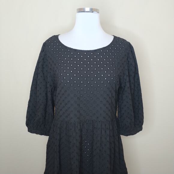WAYF Eyelet Embroidered Tiered Dress Dede x Emily Collab - Picture 2 of 10